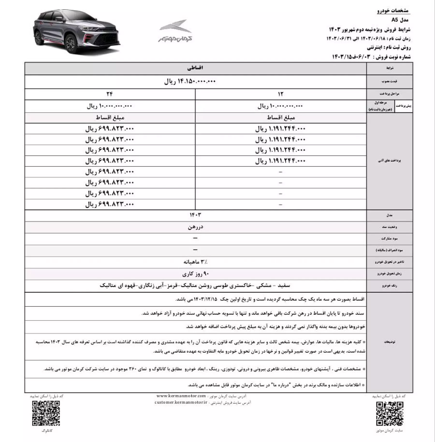 فروش اقساطی خودرو