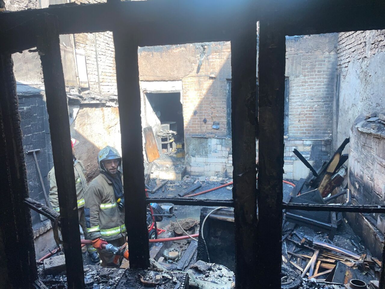 آتش‌سوزی مرگبار خانه‌ای در تهران